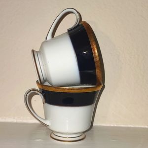 2pc Noritake Fine China (Coffee Cups)